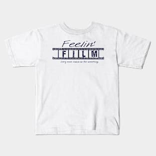 FF Blue Slogan Kids T-Shirt